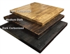 RUSTIC Distressed Wood Table TopsLIGHT/ DARK/DARKER