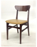 Upholstered Chair Wood Back