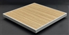 Outdoor Oak HDL Tabletops with Silver Rim; excellent buy!