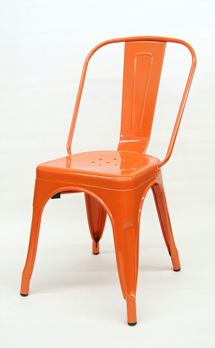 Orange Industrial Bistro Seating