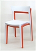White Stackable Outdoor Resin Chair