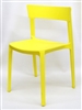 Yellow Stackable Outdoor Resin Chair