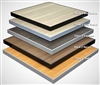 Aluminum Teak / Outdoor Aluminum Patio Table Tops