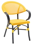 Rattan Bistro Arm Chair