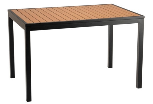 TEAK Rectangle Dining Table; to 32 X 48