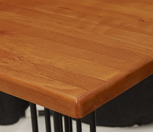 Restaurant Beech Wood Tabletops; In Stock