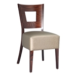 Box Square Back Restaurant Dining Chair