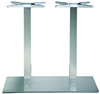 Rectangle SS Silver Tabletop Restaurant Dining Base