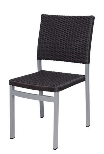 Outdoor Espresso Dining Side Chair
