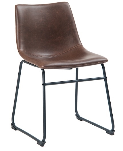 Industrial Black Metal Upholstered Chairs, Metal Dining Chairs With Cushion Seat