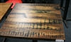 Distressed Saloon Wood Restaurant Table Top