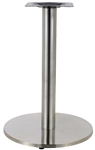 Stainless Steel Restaurant Table Bases: Indoor Use
