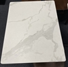 White Marble Stone Restaurant Table Top